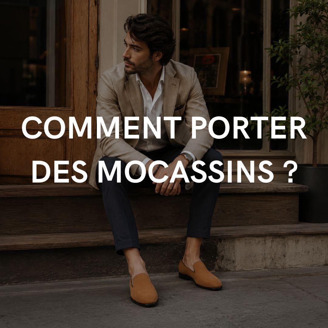 Comment porter des mocassins homme avec style ? Image