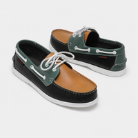 Mocassin Bateau Homme En Cuir