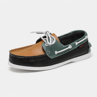 Mocassin Bateau Homme En Cuir