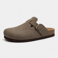 Sandale Homme Confort Été Vert Kaki Vieilli