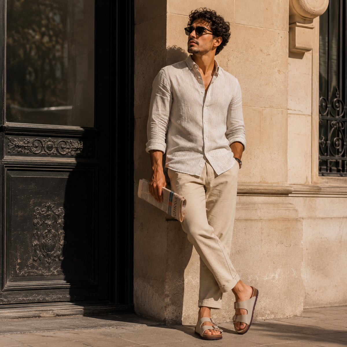 Sandale Double Boucle Classique