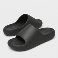 Sandales Plastique Plage Homme Noir