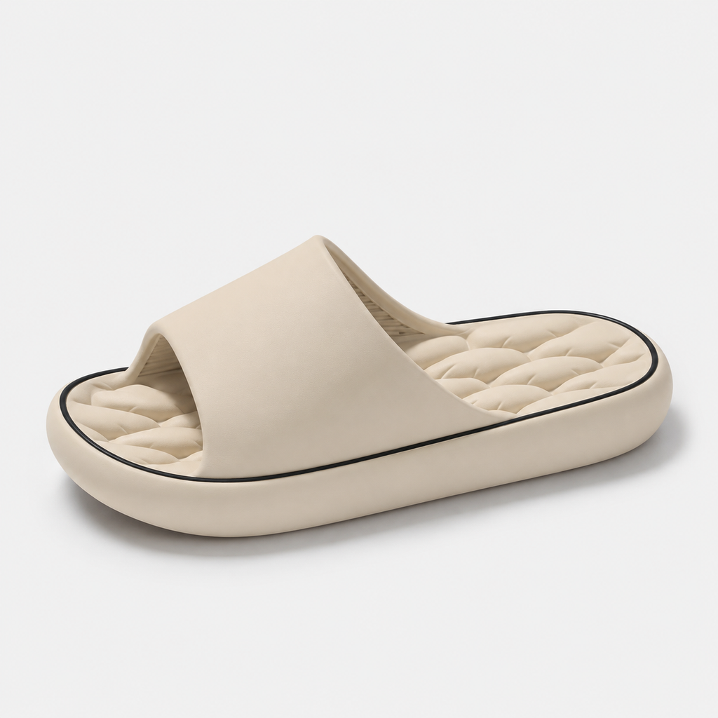 Sandale Ultra Confortable Homme Beige