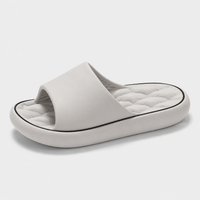 Sandales Plastique Plage Homme Gris