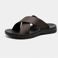 Sandale De Marche Confortable Marron