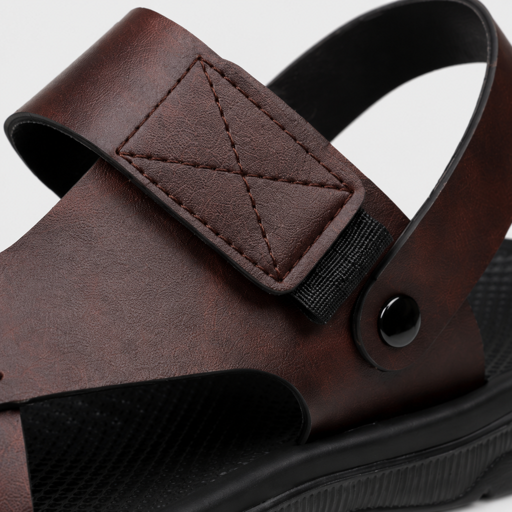 Sandales De Marche Hommes Marron