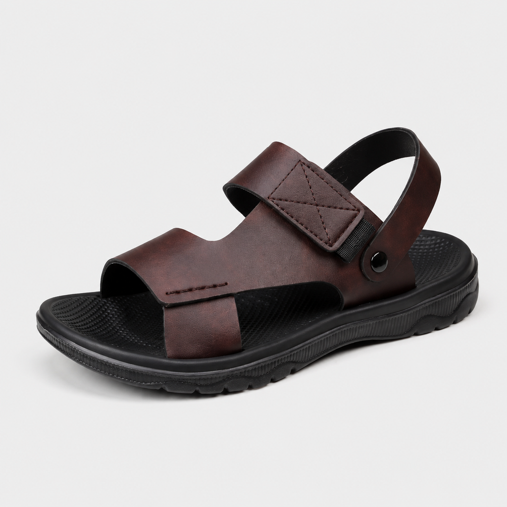 Sandales De Marche Hommes Marron