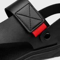 Sandales Homme De Marche Noir