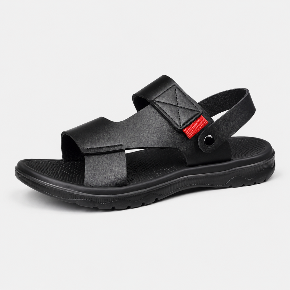 Sandales Homme De Marche Noir