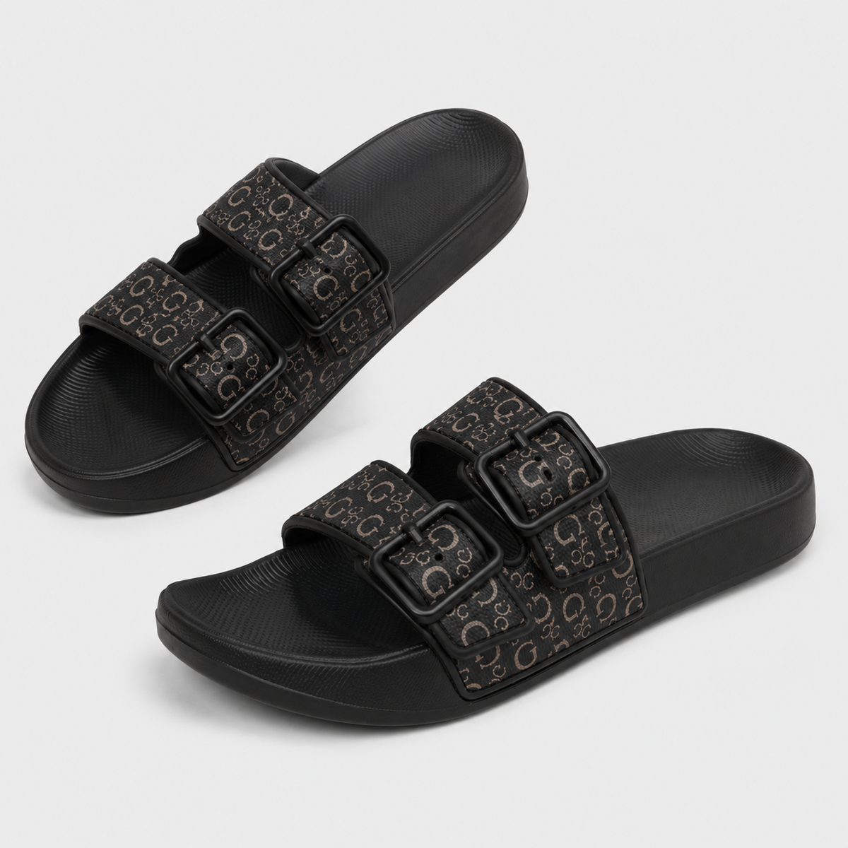 Sandales Homme De Luxe Noir