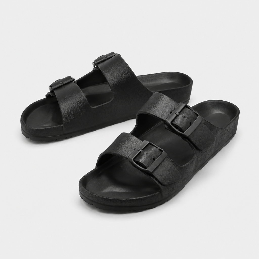 Sandales Plastiques Homme Noir