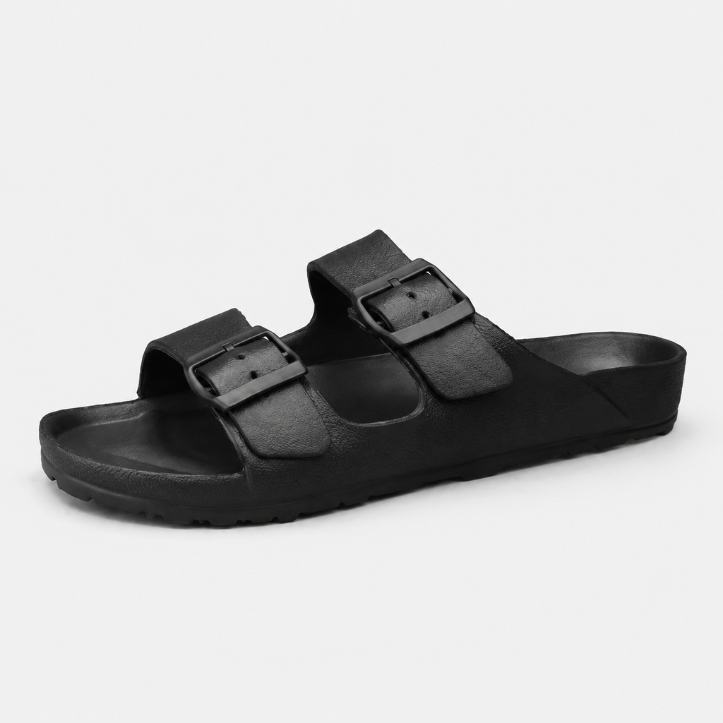 Sandales Plastiques Homme Noir