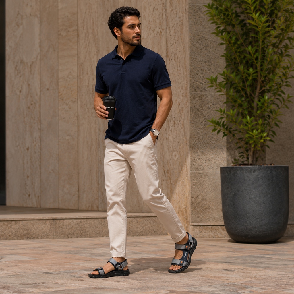 Sandales De Randonnées Homme Gris