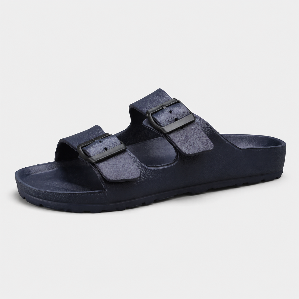 Sandales Plastiques Homme Bleu