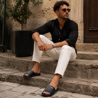 Sandale De Piscine Homme Noir