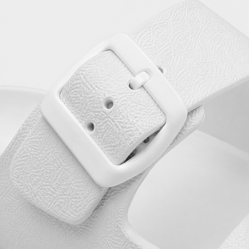 Sandales Plastiques Homme Blanc