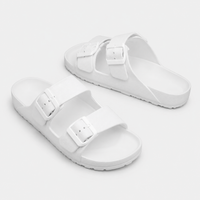 Sandales Plastiques Homme Blanc