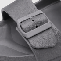 Sandales Plastiques Homme Gris