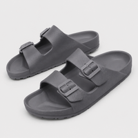 Sandales Plastiques Homme Gris