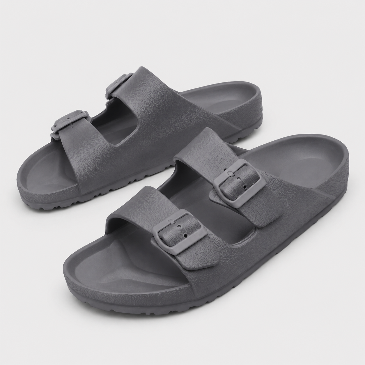 Sandales Plastiques Homme Gris