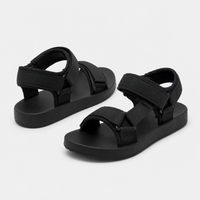 Sandales Garcon Éte Noir