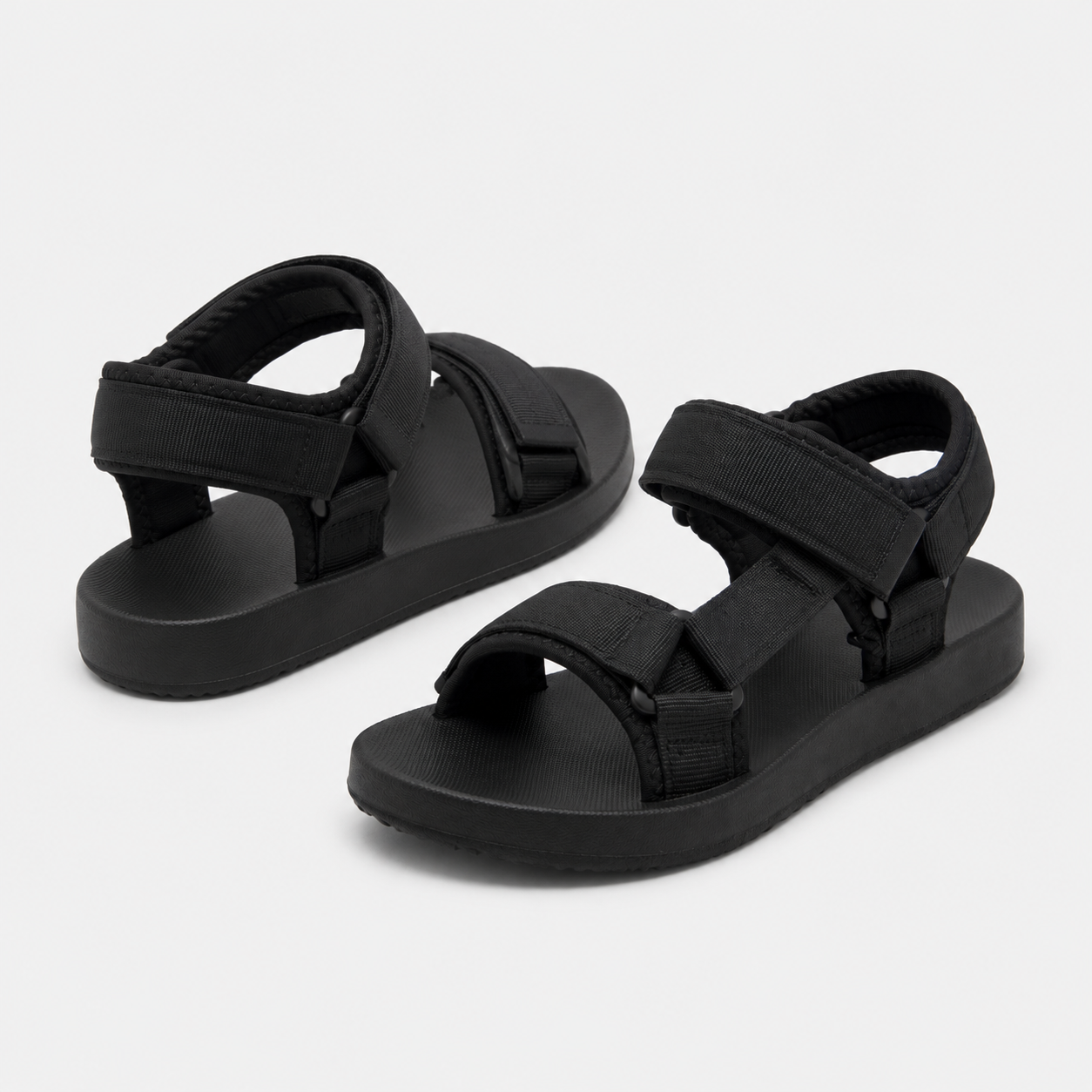 Sandales Garcon Éte Noir