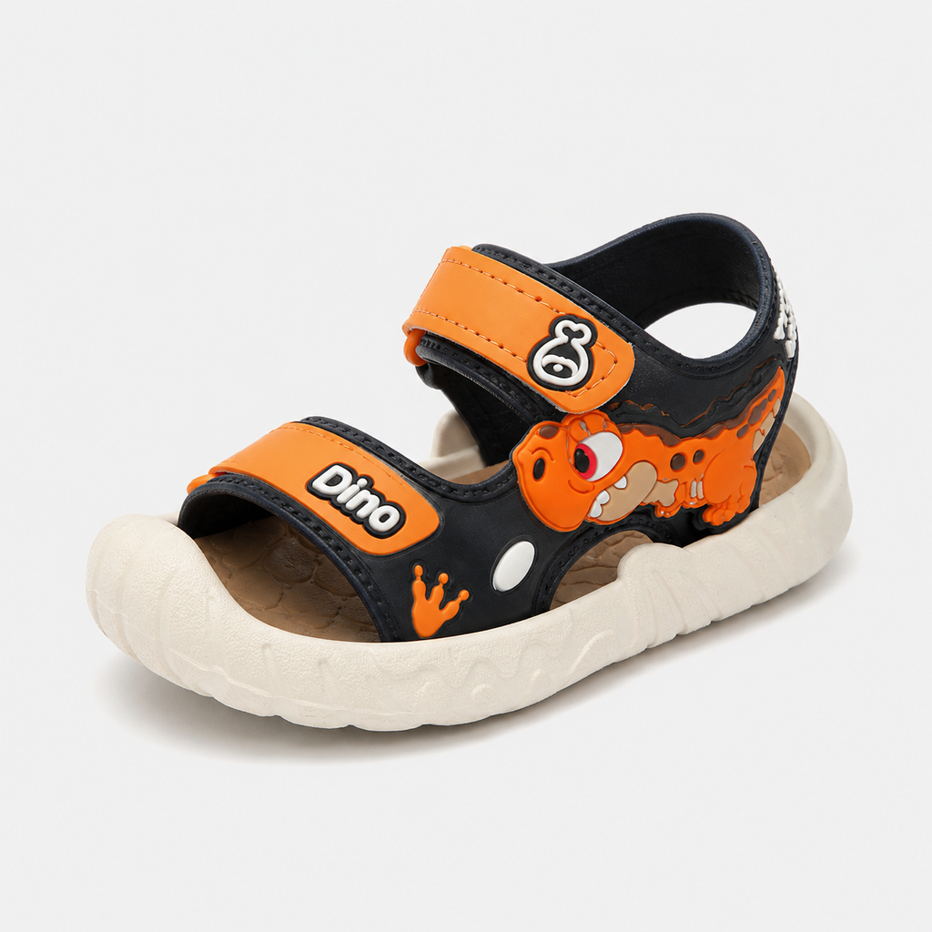 Sandale Plastique Garcon Orange