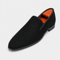 Mocassins Homme en Daim Premium Noir
