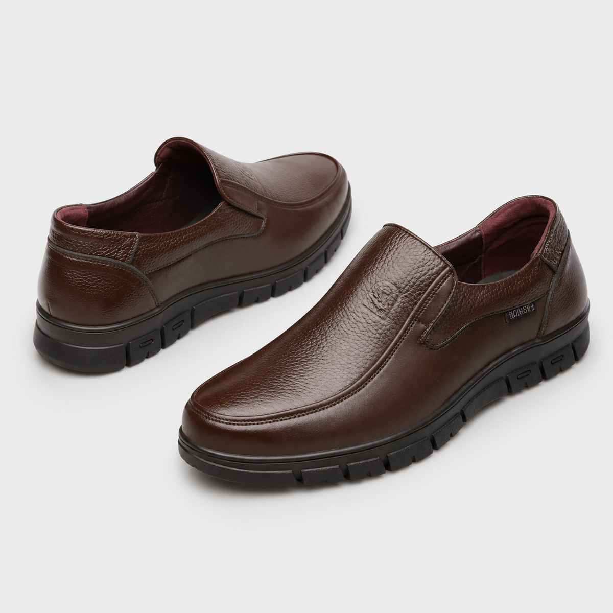 Mocassin Homme En Cuir Souple