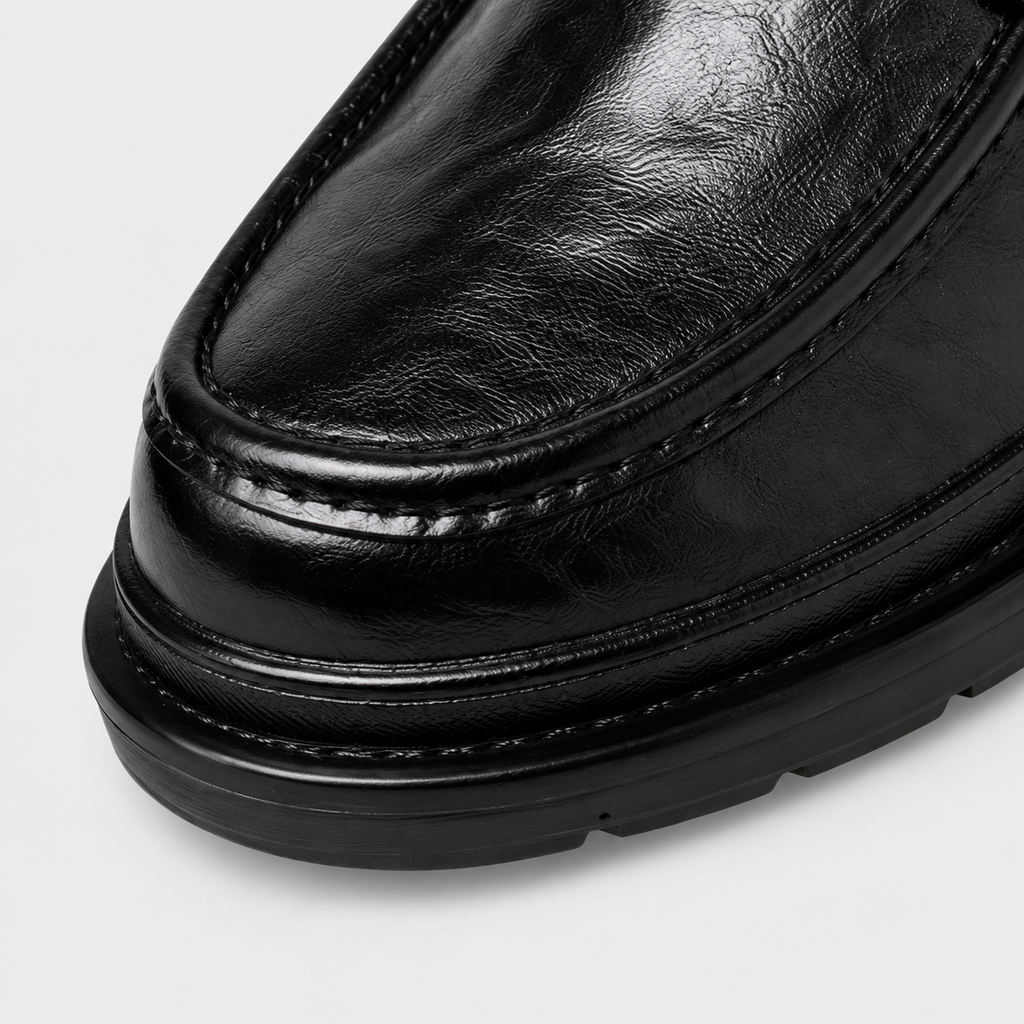 Mocassin Noir Homme Luxe