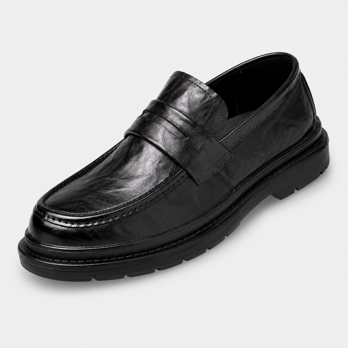 Mocassin Noir Homme Luxe