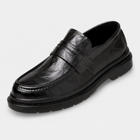 Mocassin Noir Homme Luxe