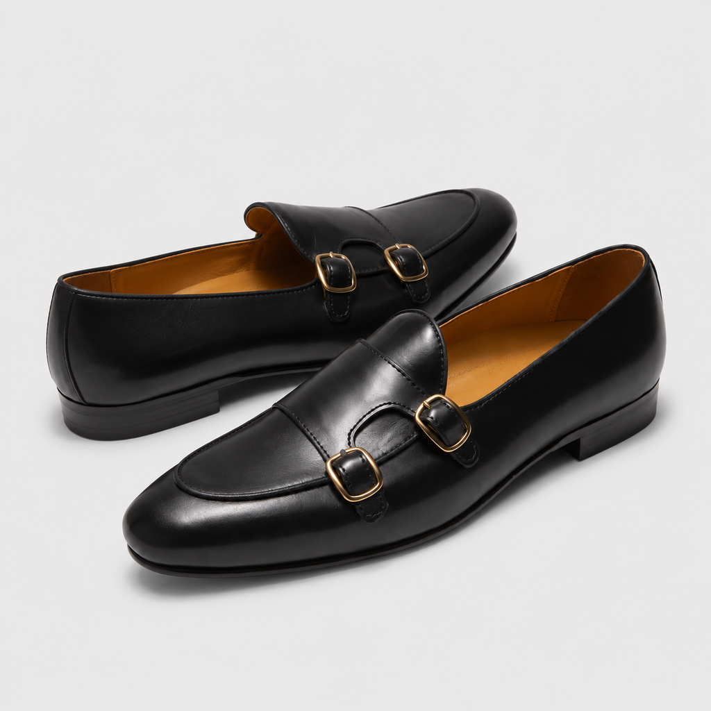 Mocassin Double Boucle Homme