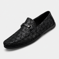 Mocassins En Cuir Noir Luxe Pour Homme