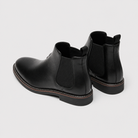 Chelsea Boots Homme Noires — Bottines Rétro Confortables Style British