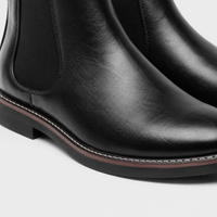 Chelsea Boots Homme Noires — Bottines Rétro Confortables Style British