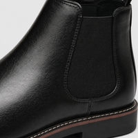 Chelsea Boots Homme Noires — Bottines Rétro Confortables Style British
