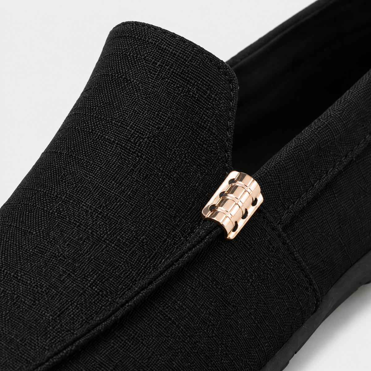 Mocassin Homme Noir Confortable
