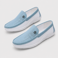 Mocassin Bleu Clair Homme