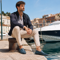 Bateaux Mocassin Homme Bleu