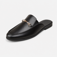 Mocassins Mules Homme Noir