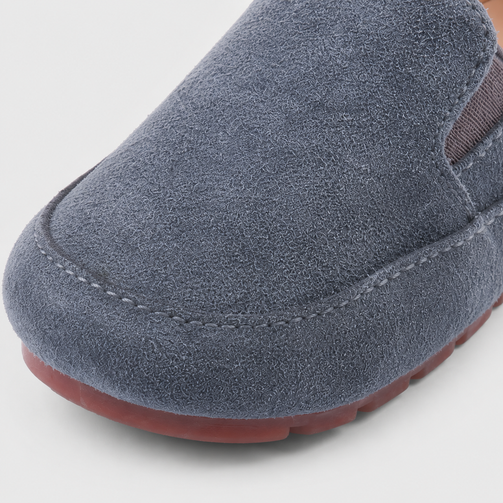 Mocassin Enfant Gris