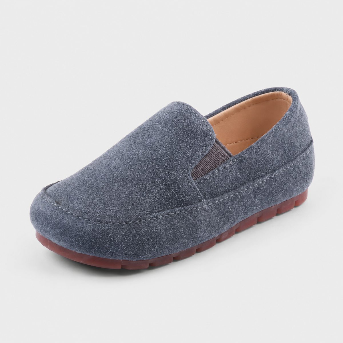 Mocassin Enfant Gris