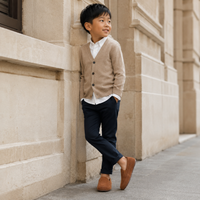 Mocassin Enfant Marron Foncé