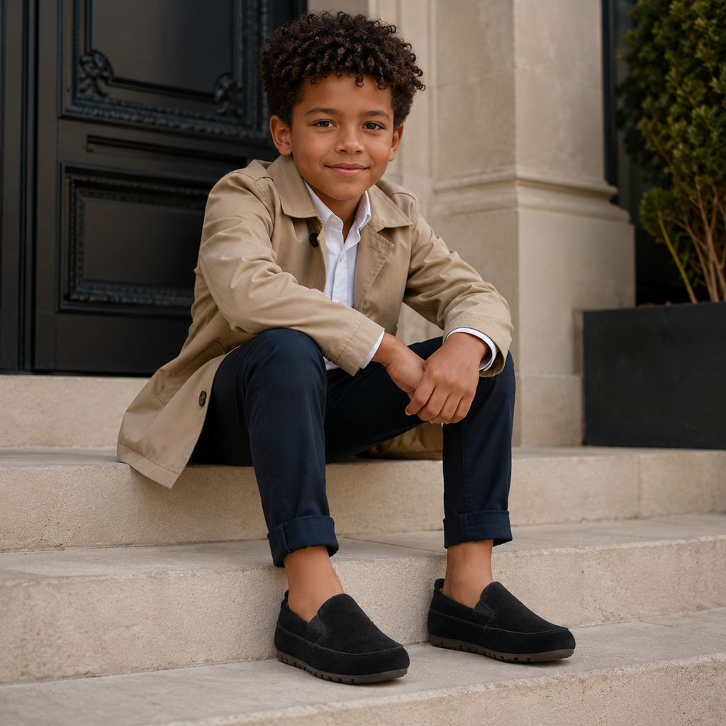 Mocassin Enfant Noir