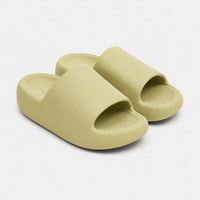 Sandale Homme Confort Plastique Été Vert Sauge