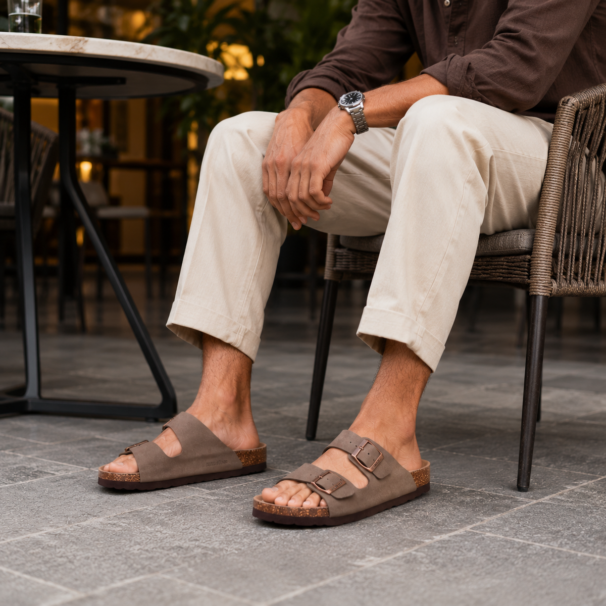 Sandales Homme Cuir Artisanal