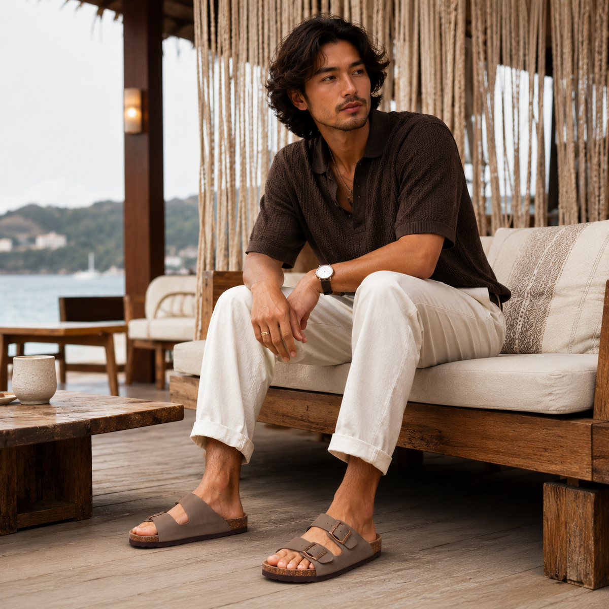 Sandales Homme Cuir Artisanal
