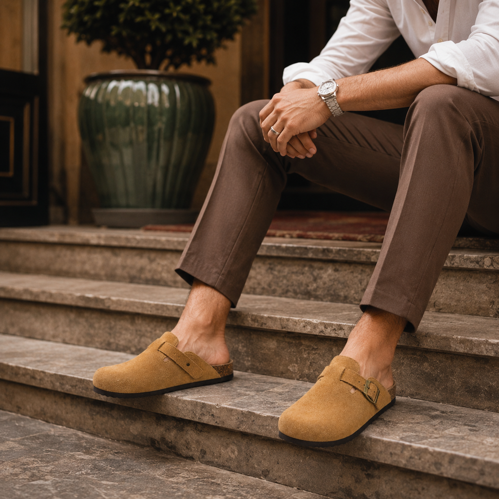 Sandales Homme Cuir Artisanal Confort