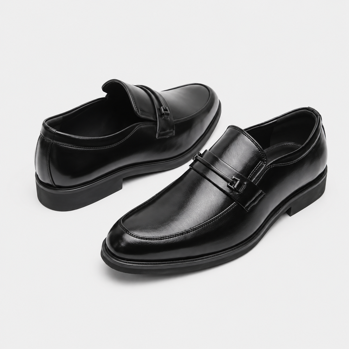 Mocassins Habillés En Cuir Véritable Pour Homme
